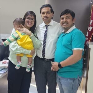 Dr. AMol Lunkad with happy patients (36)