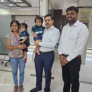 Dr. AMol Lunkad with happy patients (7)